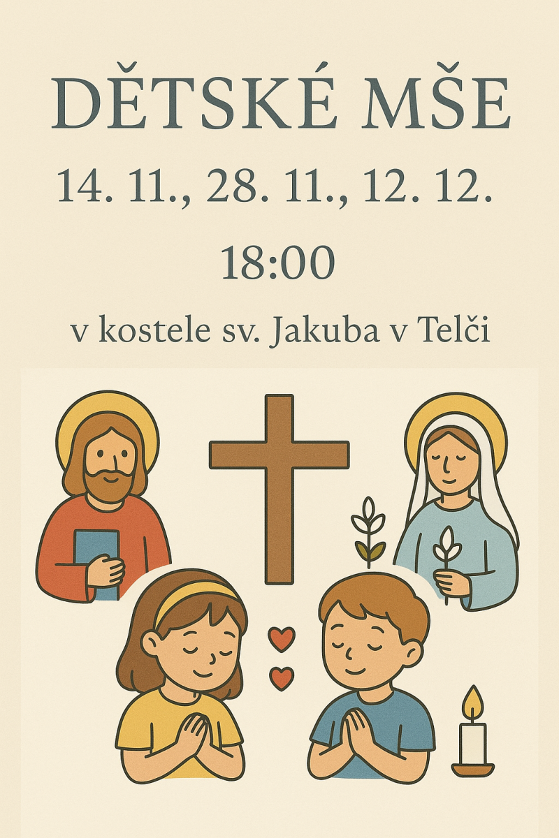 Nové termíny dětských mší